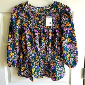 NWT Pleione floral shirt